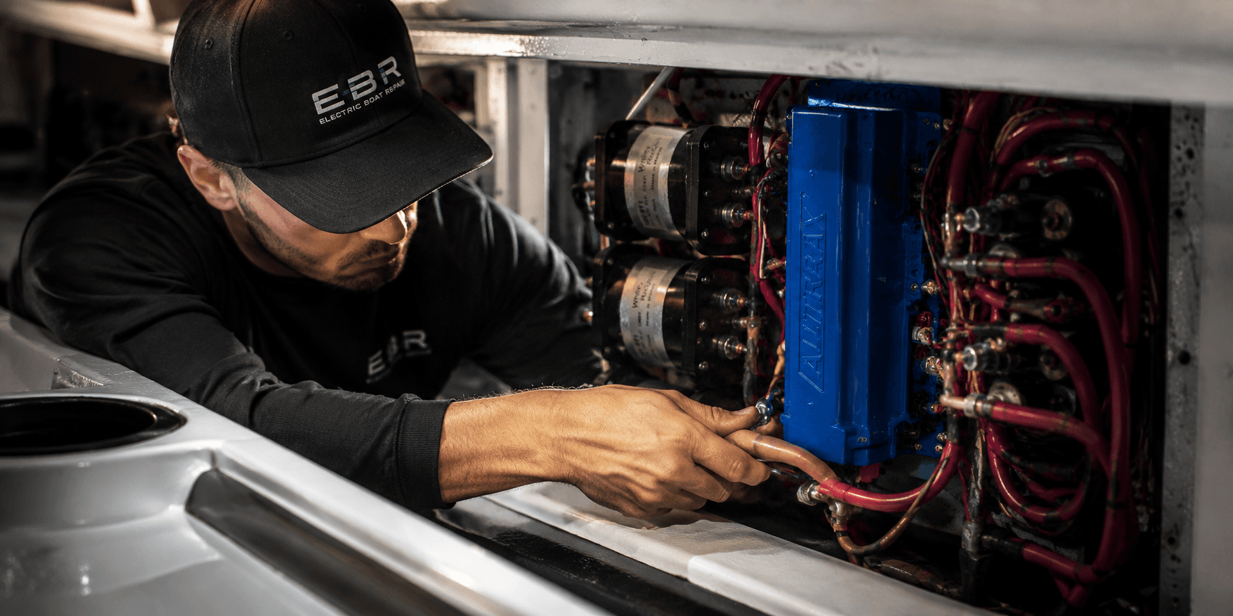 EBR electric boat controller repair and diagnostics