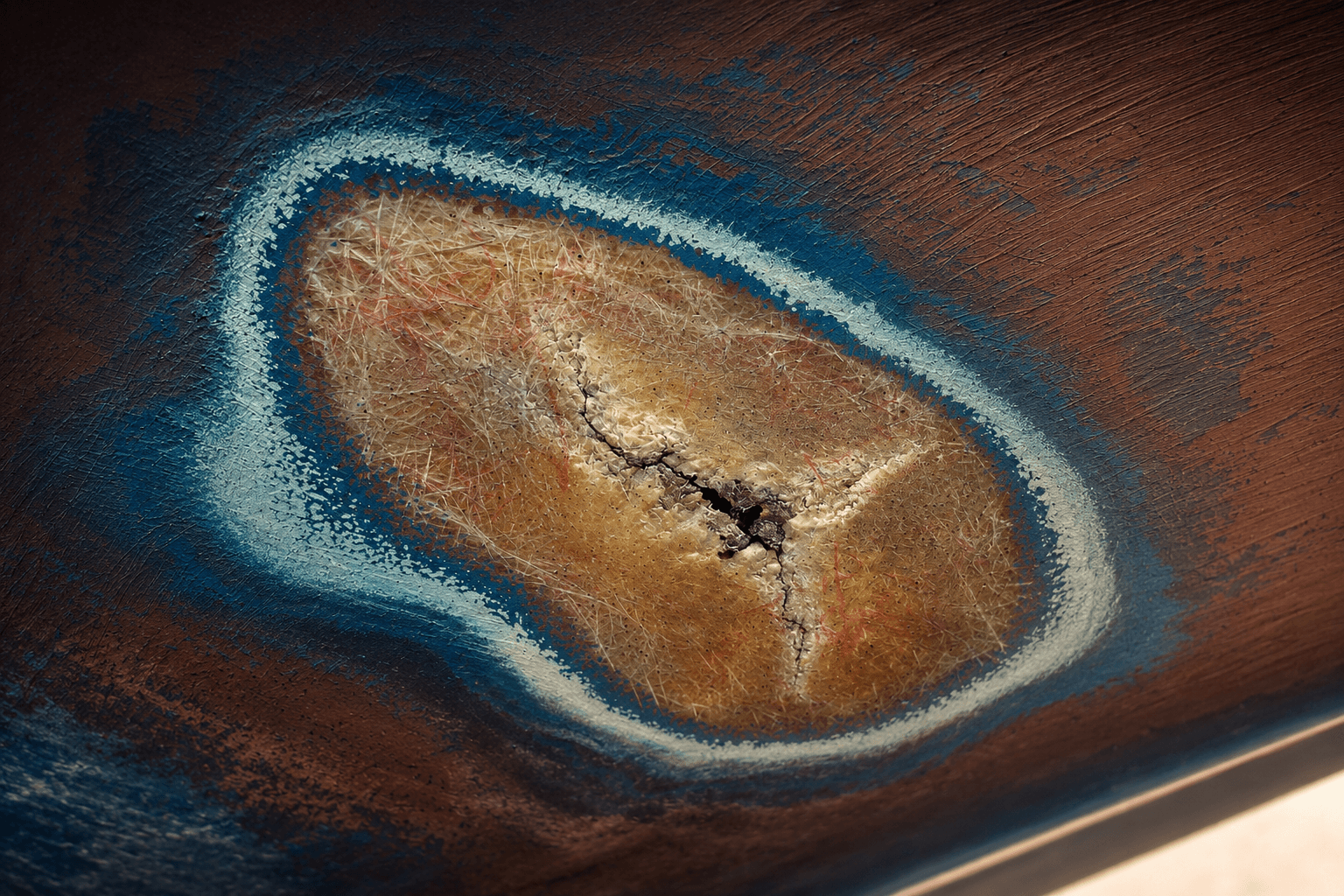 Duffy structural fiberglass repair — damage restoration