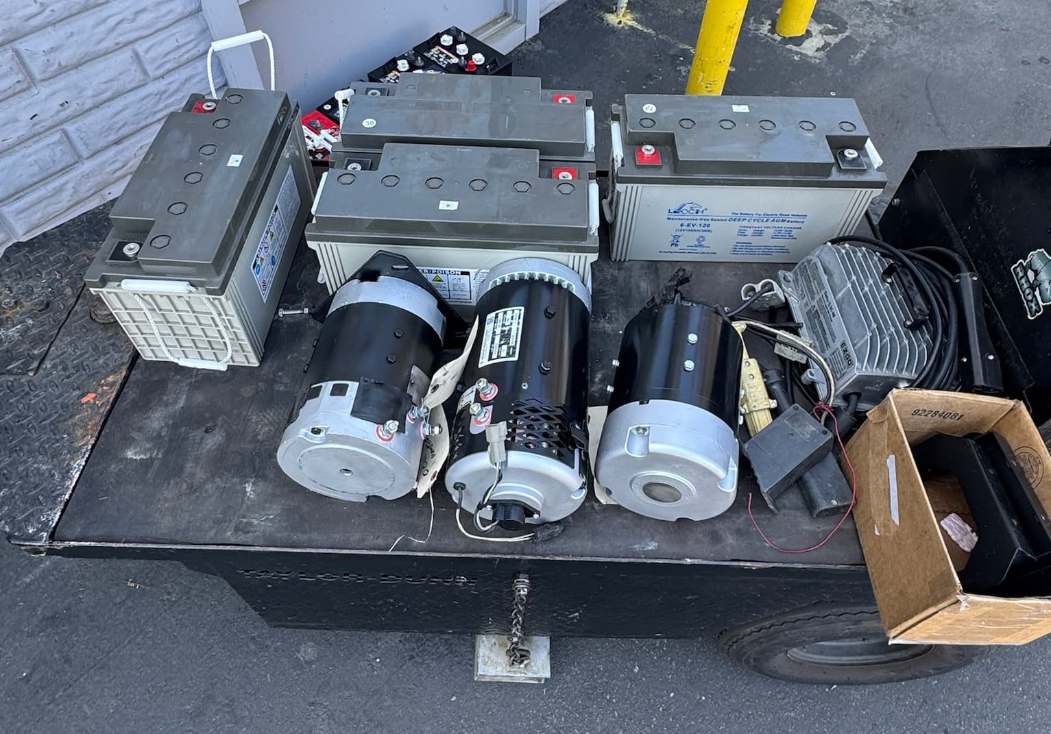 Duffy electric drive motor restoration by EBR