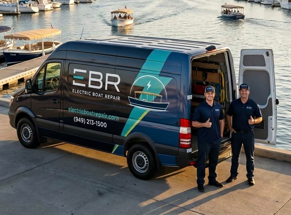 EBR premium mobile dockside service at Southern California marina
