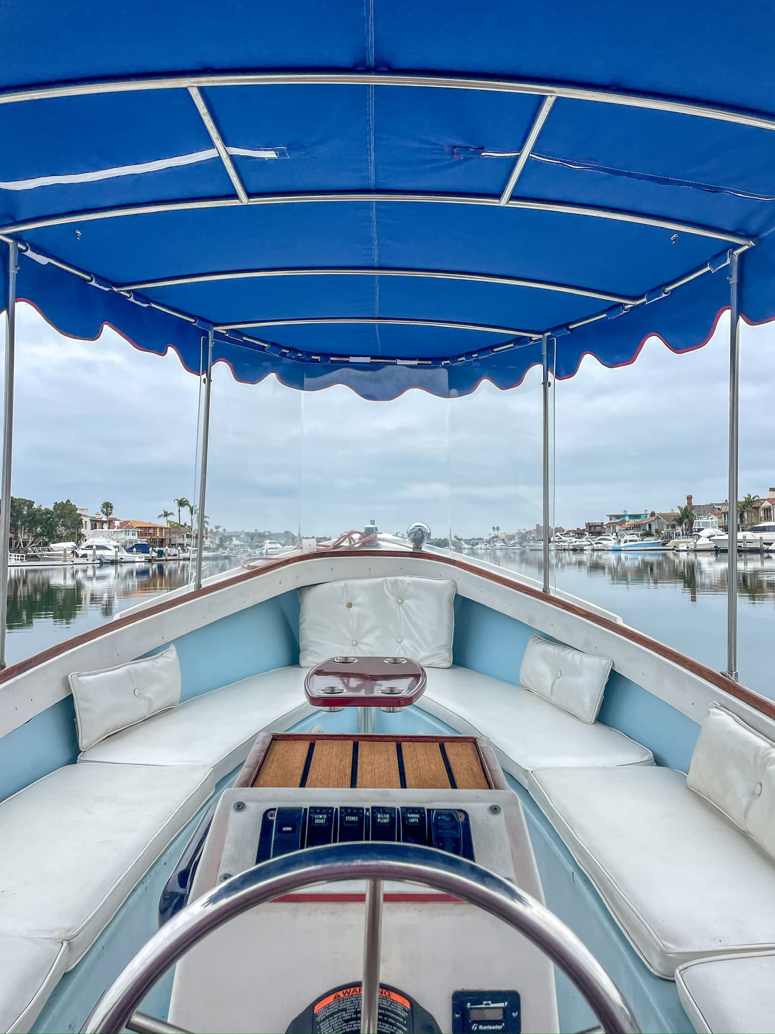 Electric harbor boat cover replacement